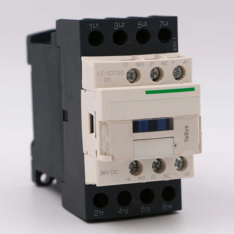 

LC1DT20DD DC electric magnetic Contactor 4P 4NO LC1-DT20DD 20A 96V DC coil