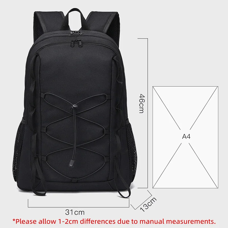 Large Capacity Male's Backpack Fashion New Outdoor Sports Casual Bags Waterproof Oxford Fabric Multifunction Student Bag XA291C