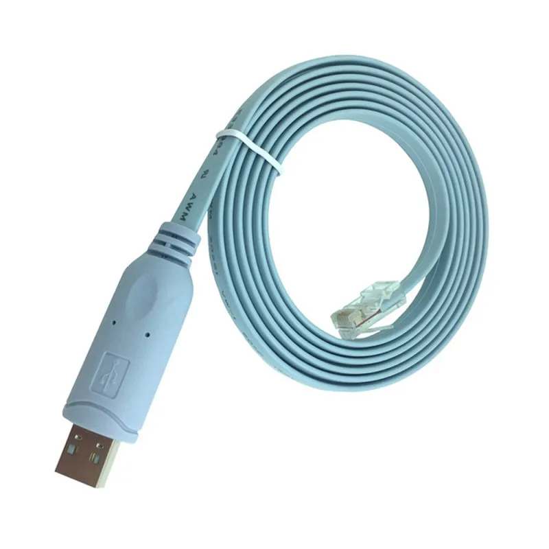 Cisco USB 롤오버 콘솔 케이블 용 RJ45에 USB 라우터 RJ 45 변환기 스위치 USB 확장 컴퓨터 네트워크 용 디버그 라인