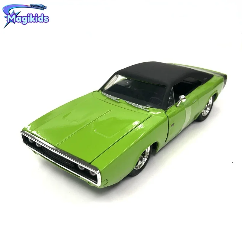 

1:24 Fast and Furious 1970 Dodge Charger R/T Simulation Diecast Car Metal Alloy Model Car Toys for Children Gift Collection J91