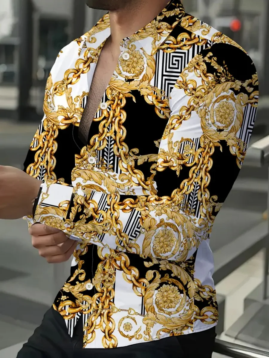 Men’s 3D Printed Shirt 4