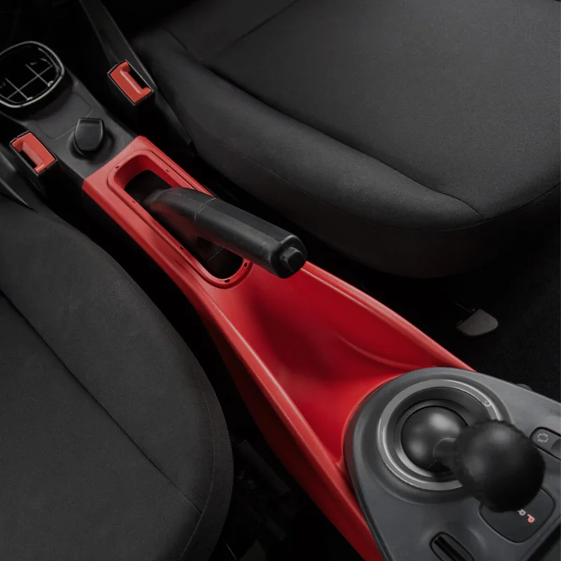 Boîte De Rangement Pour Console Centrale Smart 453 (2016-2021) – Organisateur Frein à Main, Plastique ABS