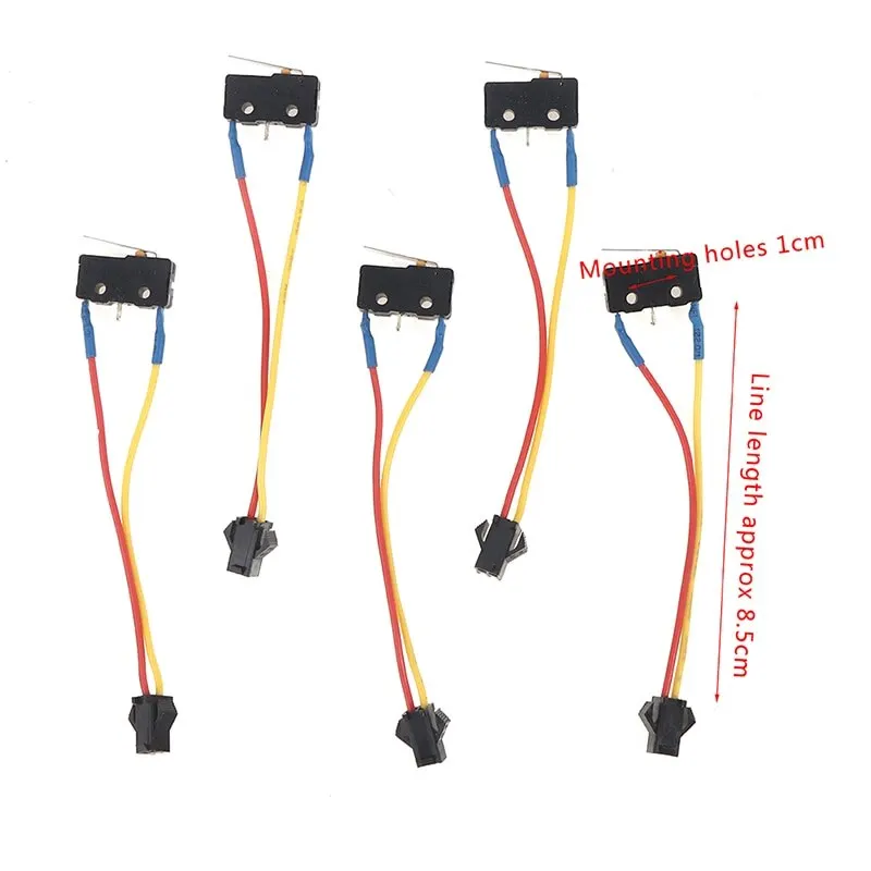 5 pièces d'appareils ménagers pièces de chauffe-eau à gaz micro-interrupteur à deux fils avec micro-interrupteur de chauffe-eau à gaz éclaté - S32d729a7d4b44a6aa20933cb695c944fp