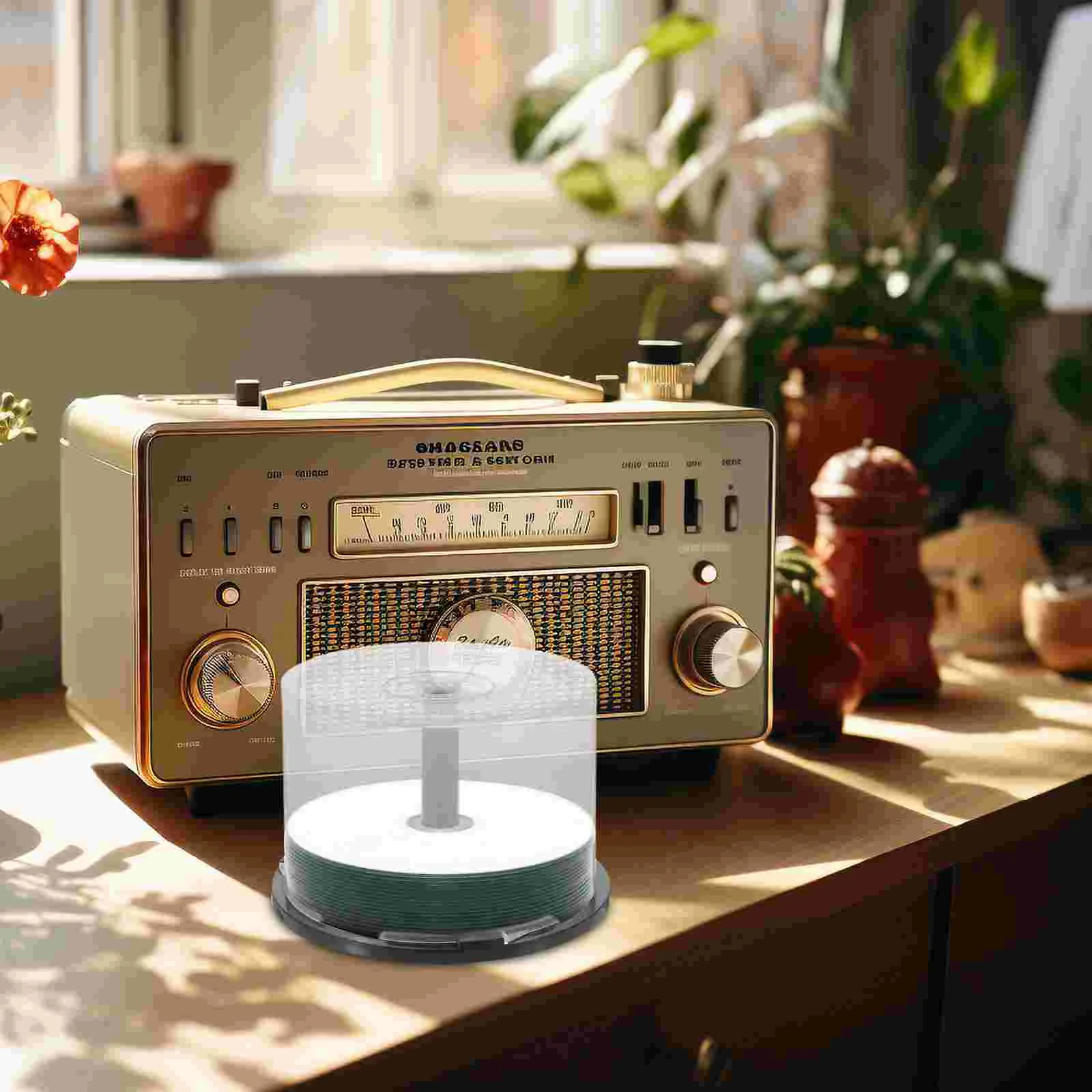 CD 보관함 선반, DVD 버킷 컨테이너 브래킷, 플라스틱 빈 거치대, 2 개