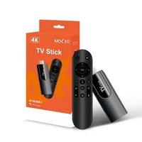 MX10 TV Stick Android 13 HDR Set Top OS 4K 1080P H313 ATV Smart TV Sticks For Google YouTube Smart Media Player