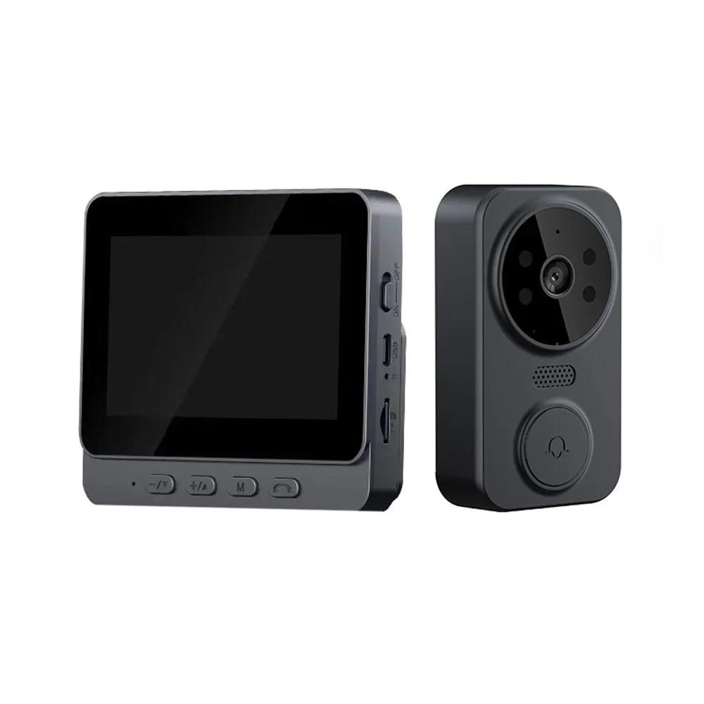 Smart Video Doorbell Camera Wireless, 1080P HD with Night Vision, 2.4G WiFi, Motion Detection, 2-Way Audio, and Cloud Service