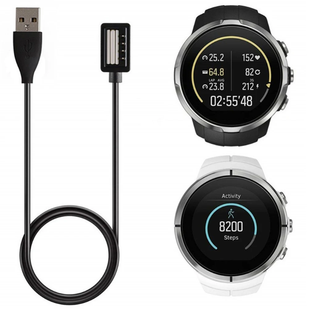 

1 м зарядный кабель для часов SUUNTO 9 Baro SPARTAN SPORT Series для SUUNTO 4 Black