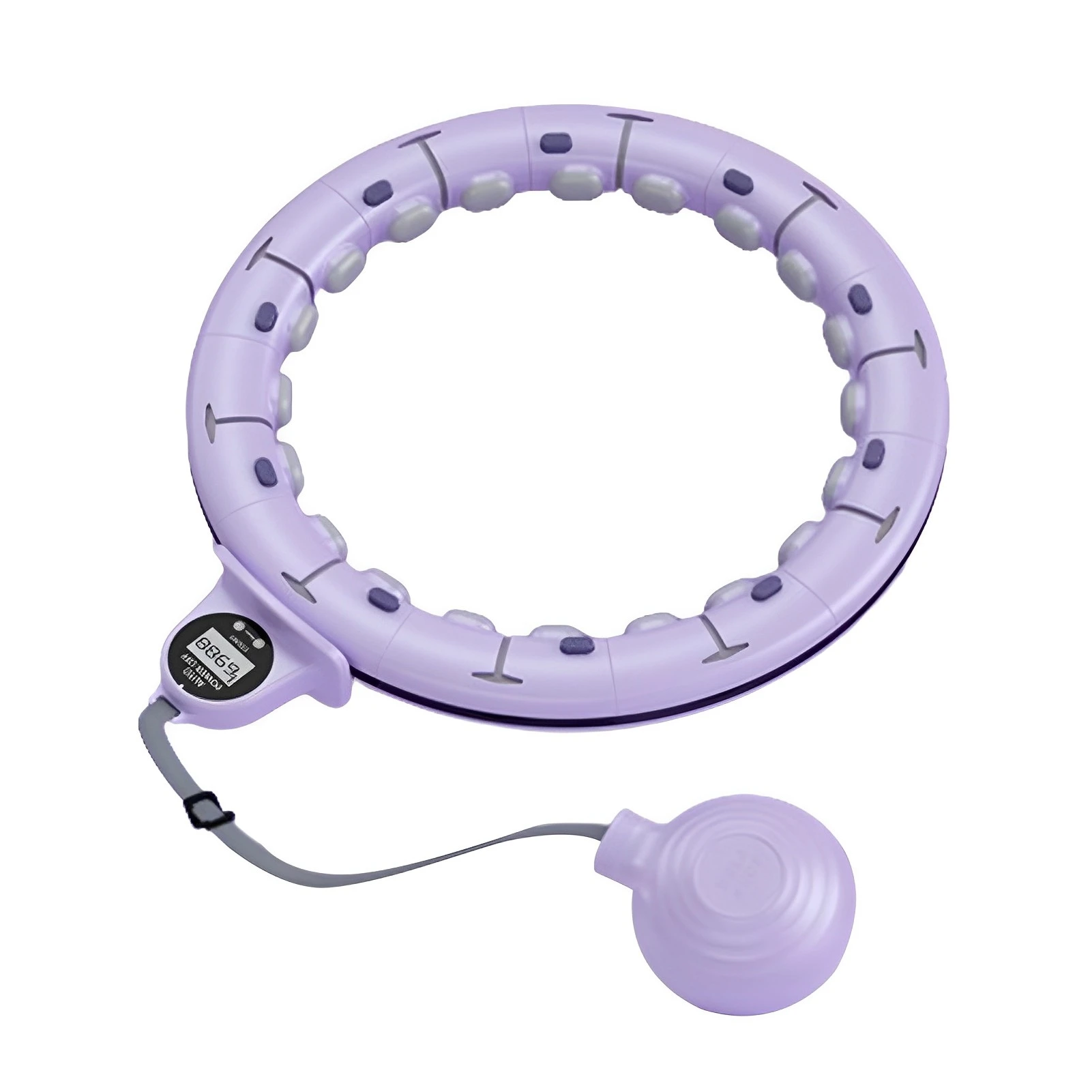 Smart Waist Exercise Burn Fat and Calories Weighted Practical Hoop Abs Exercise Equipment for Home Workouts
