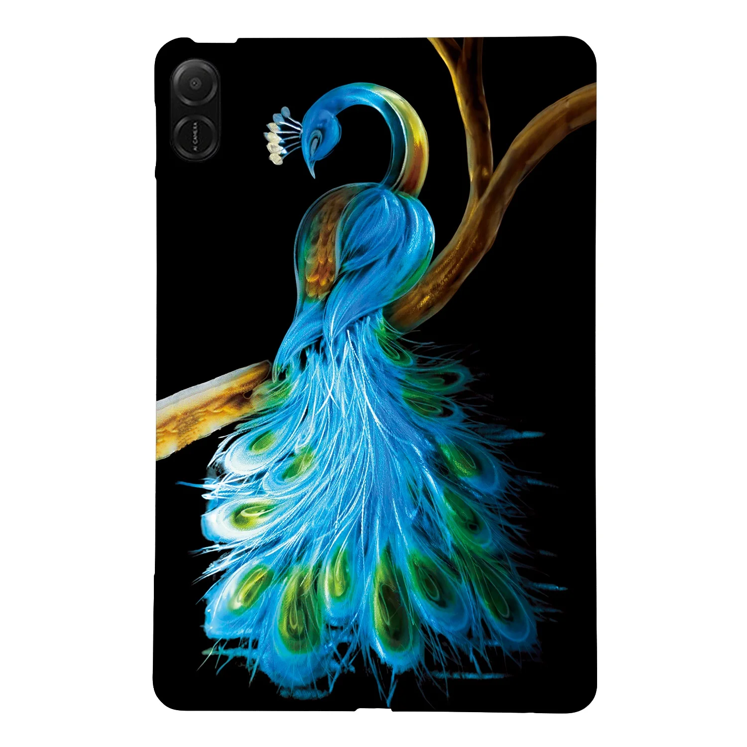 Colorful Silicone Tablet Case with TPU Painted Design