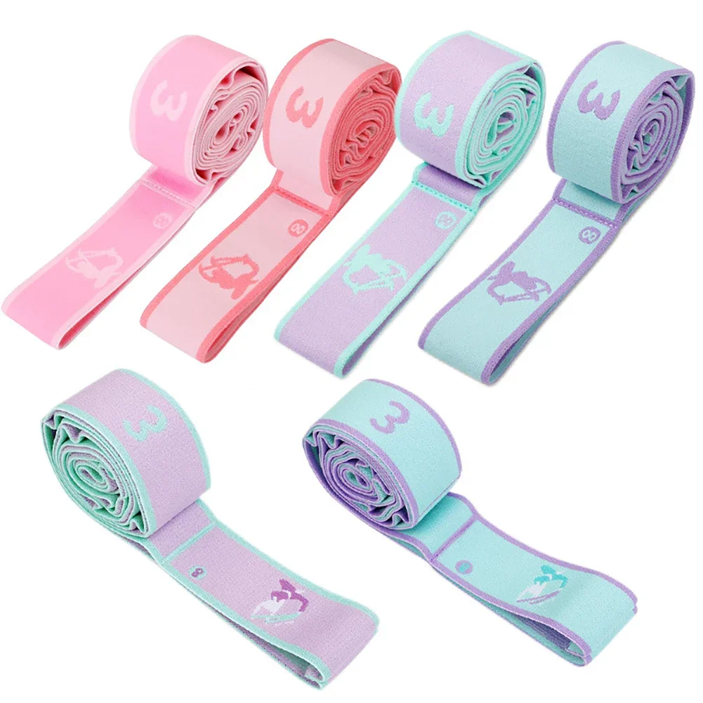 thumbnail image 2 of 8/9 Loops Children Upgrade Pattern Guide Digital Resistance Elastic Band For Dance, Gymnastics, Ballet Rubber Band For Training 2 of 14