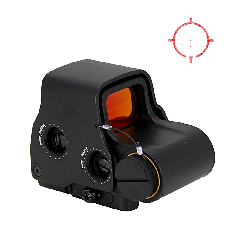 

558 Holographic Red Dot Sight, T-Dot Reticle, Hunting Riflescope, Red Coating Lens, Optics with 20mm Quick Detachable Mount, 558