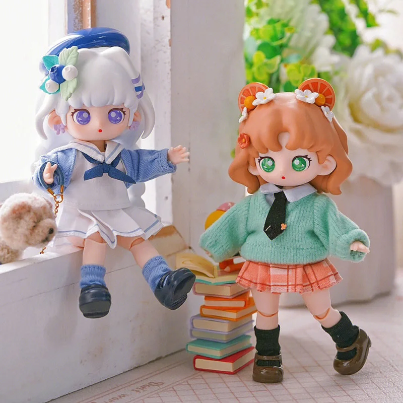 

Teennar сердечко кампус JK Серии глухая коробка сюрприз коробка Kawaii Teennar BJD фигурка куклы игрушки подарки для детей реальная одежда