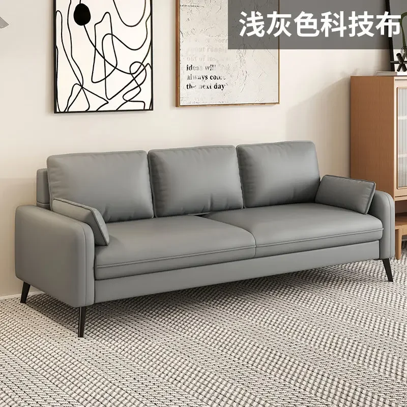 thumbnail image 1 of Sofás modernos y elegantes, sencillos, para sala de estar, de diseño nórdico, tipo puf, para el suelo, modulares, para sala de estar, bancos, muebles, sofá, 1 of 5