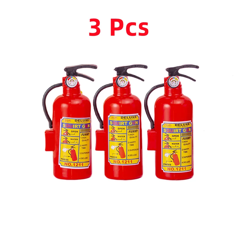 3Pcs Funny Mini Fire Extinguisher Toys Whole Person Prank Toy Mini