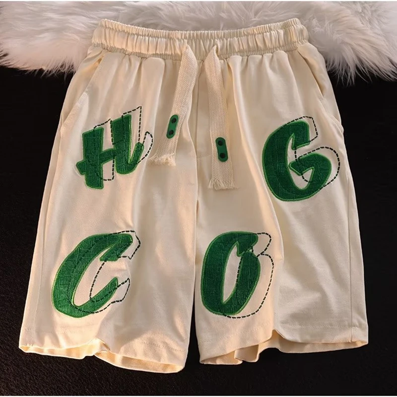 Sweatpants American basketball shorts summer thin sports five-point pants street hip-hop trendy brand loose pants Breathable Sho