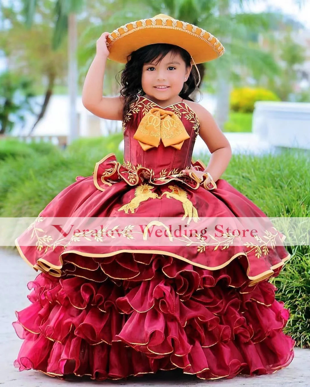 vestido-de-baile-de-charro-bordado-rojo-para-ni-as-peque-as-vestido-de