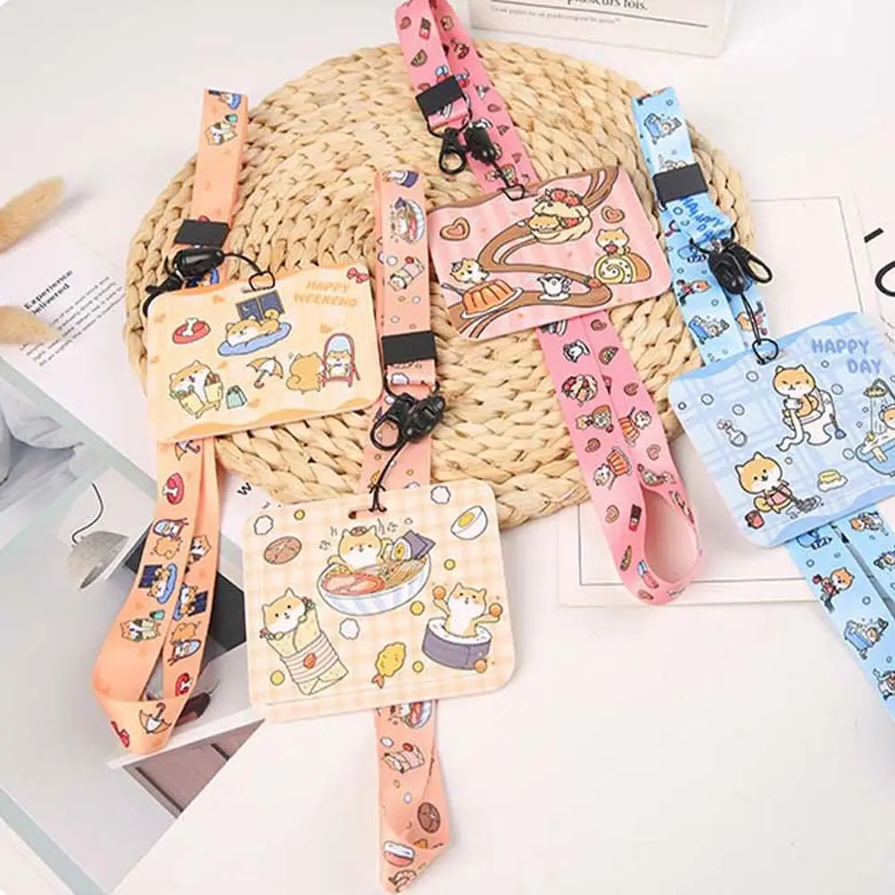 

Чехол для брелока Inu, Пластиковая Обложка для рабочего удостоверения, идентификационной Карты