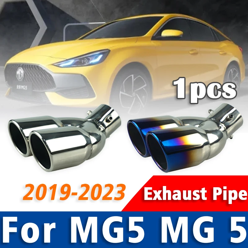 สำหรับ MG5 MG 5 2019 2020 2021 2022 2023สแตนเลสสตีลท่อไอเสียท่อ ...