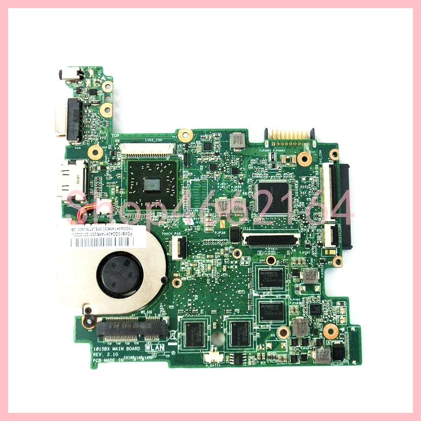 Laptop Motherboard para Asus Eee pc 1015bx Rev:2.1g com Dissipador de Calor Notebook Mainboard 100 Testado ok - Imagem 6
