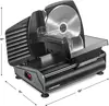 Electric Deli Slicer With Adjustable Slices, Stainless Steel Blades, Safe Feet - For Ham, Cheese, Bread, Fruit & Veggies 6