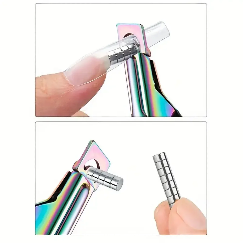 20 pcs Round Magnet Nail Clippers Small Magnets for Nail Art Acrylic False Tips Cutters Edge Clipper Manicure Tools nail clipper set nail clippers manicure nail clipper set nail clippers kit
