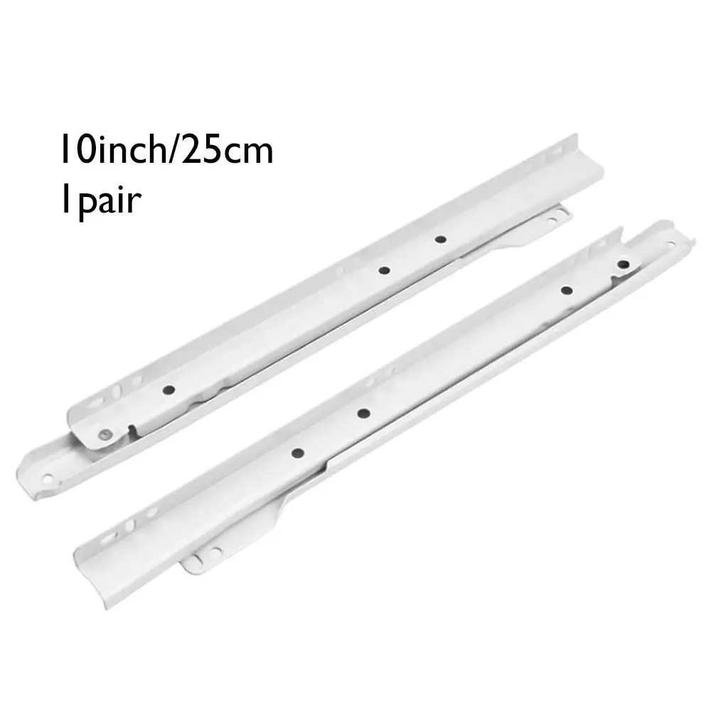 1 çift soğuk haddelenmiş çelik alt ray bilgisayar masası oluk çekmece parça slaytlar kalınlaşma 2 kabine raylar dolapları klavye rulo