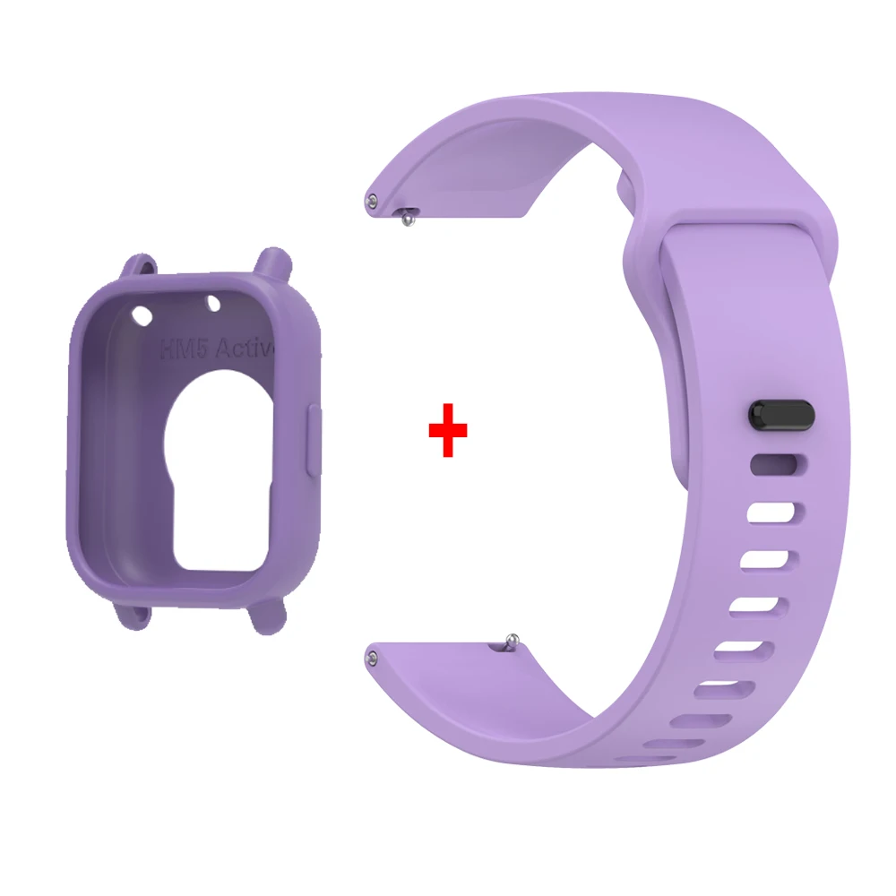 Silicone TPU Case and Band Set for Sports Wristbands and Watches