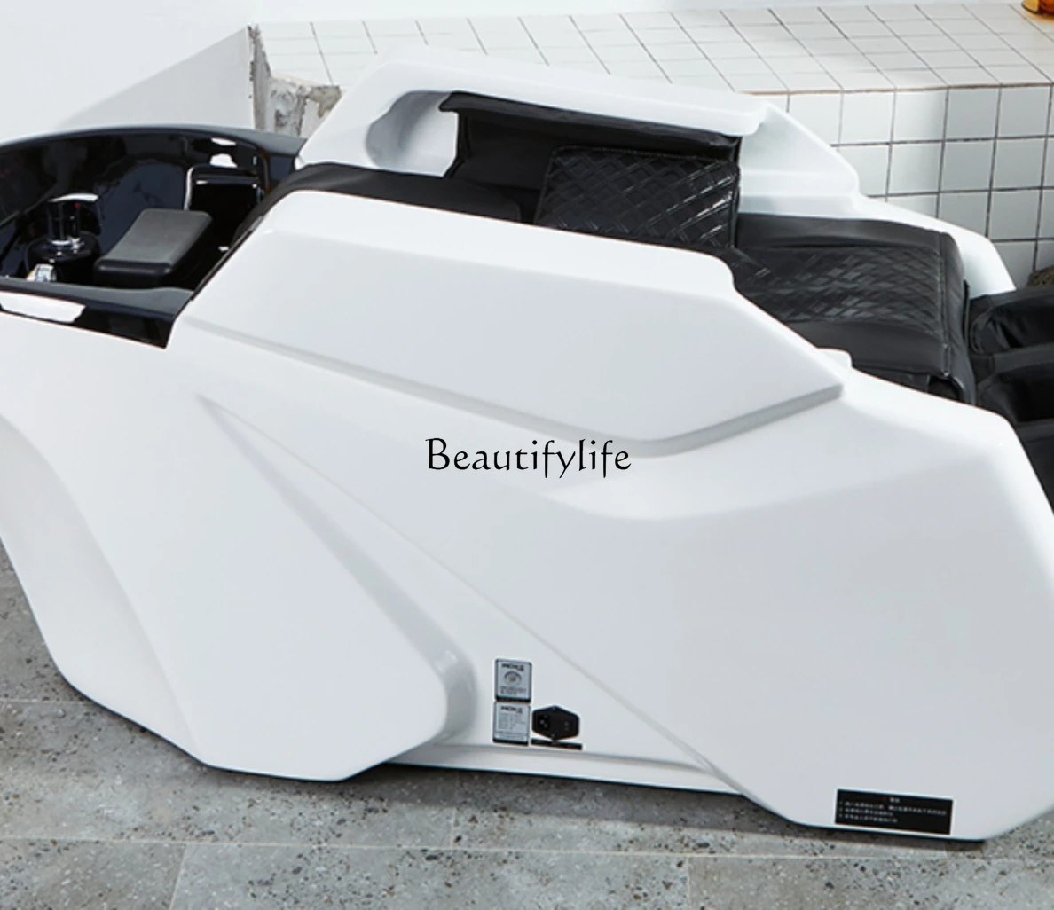 Electric Intelligent Full Body Massage Hair Salon Shampoo Integrated Bed