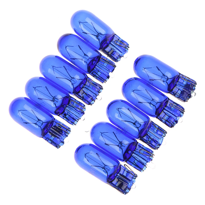 10pcs ڵ T10 ҷΰ w5w 168  12V 5W Xexon ȣ  6000K  Ǳ    Ŭ 