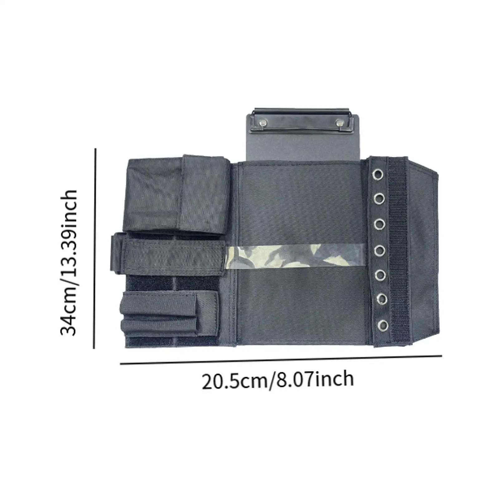 전문 조종사 항공 관람용 다리 스트랩 보드 오거나이저