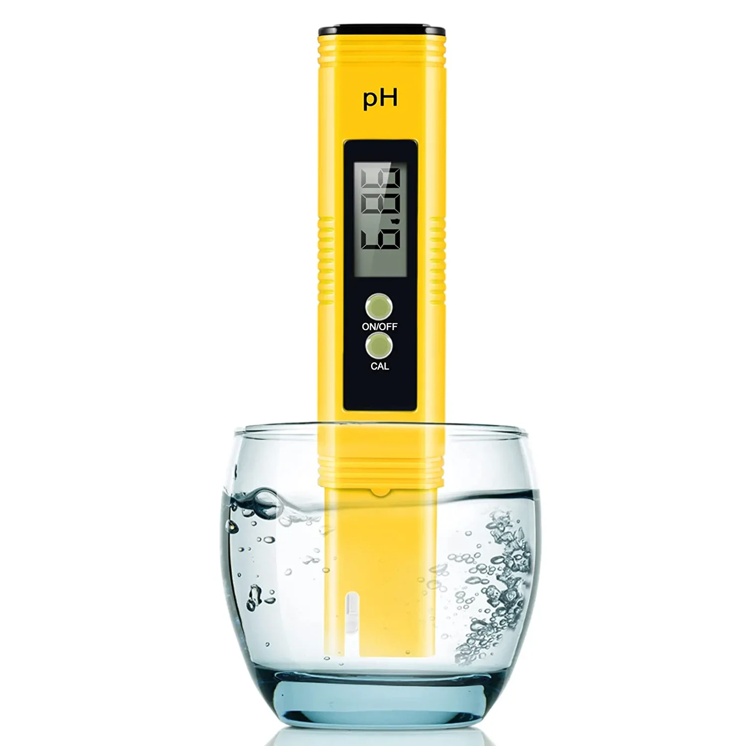 Grand écran numérique Ph mètre Électronique Ph Testeur Stylo pour piscine  Aquarium Eau potable 0.01 Haute précision