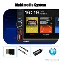 Unité principale autoradio ESSGOO 7 pouces sans fil Apple CarPlay Android Auto Double DIN Radio AUX FM Bluetooth USB TF Touchscreen Mirror Link 6
