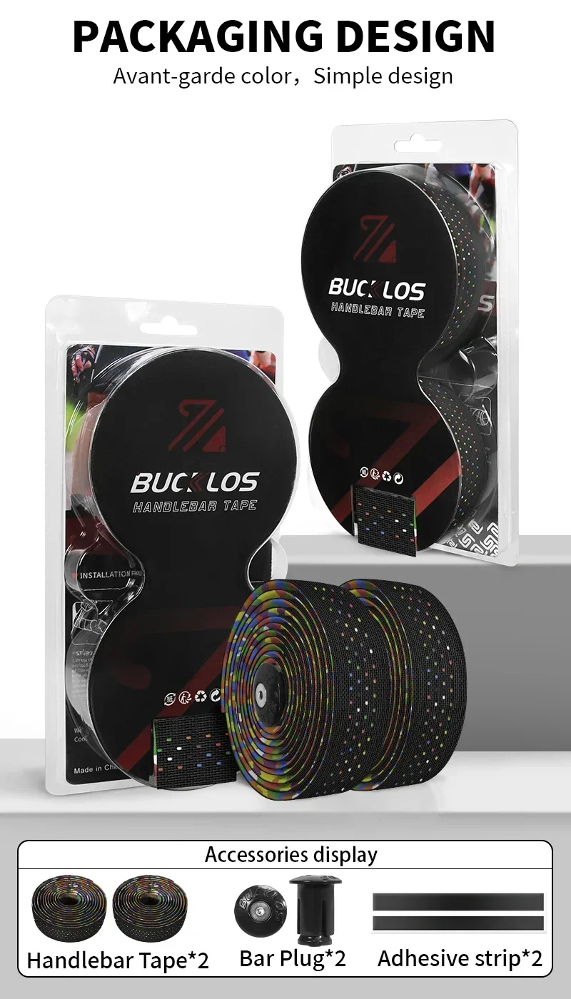 Road Bike Handlebar Tape Bicycle Silica Gel EVA Perforated Bar Wrap Belt Breatha