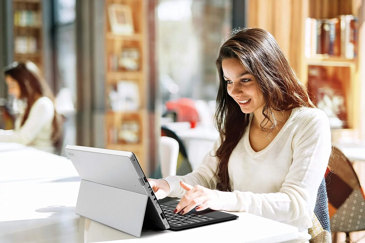 12.2'' Tablet PC - 64 Bit, 2GB RAM, 64GB ROM, N4000 CPU, Windows 10, Dock Keyboard, 1920 x 1200 IPS, 7800mAh, WiFi Description Image.This Product Can Be Found With The Tag Names Computer Office, Gift case, Tablets