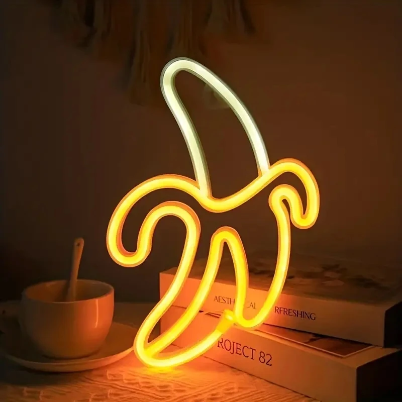Banana Neon Signs Light 11.4\