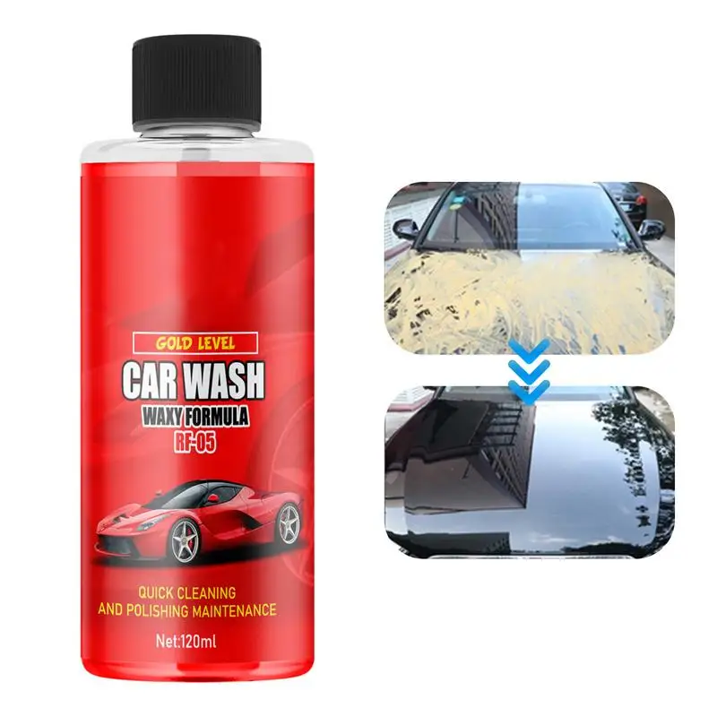 

Car Cleaning 120ml Long-Lasting Car Polishing Car Wash Liquid Easily Clean Quick Dry Car Coating Wash Detailer Safe For Cars