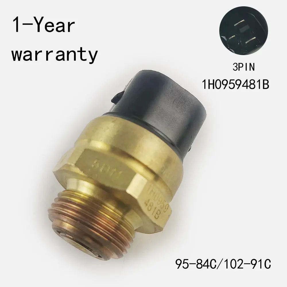 

Temperature sensor For VW Jetta Golf POLO Beetle Sharan Audi A3 S3 TTS SKODA Octavia 95-84C/102-91C 1H0959481B