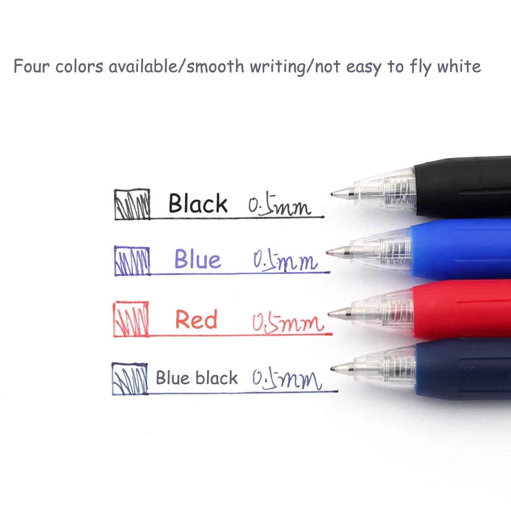 7pcs 일본 얼룩말 젤 펜 세트 JJ15 볼펜 0.5mm 귀여운 문구 미술 용품 ??사무용품 다시 학교로