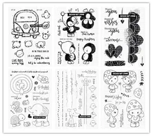  New Arrival Presell animals stamps for DIY Scrapbooking/photo album Decorative Embossing DIY Paper Cards 