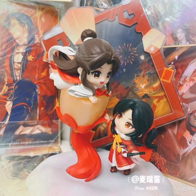 

Genuine Heaven Official's Blessing Xie Lian Hua Cheng Qian Deng Ying Que Anime Figures Collectible Model Dolls Child Toy Gift