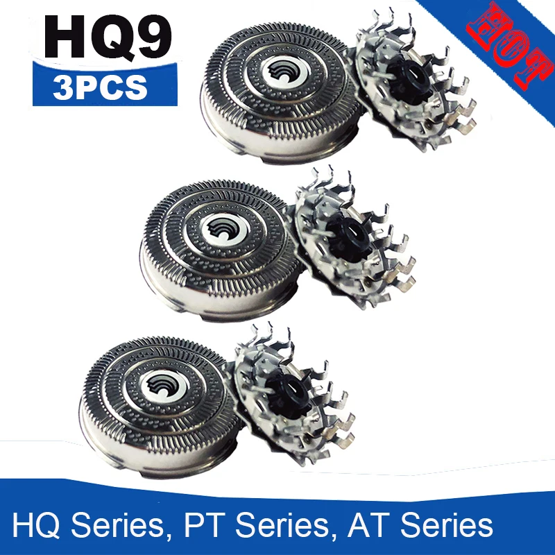 

3PCS Shaver Head HQ9 Replacement For Philips Razor Blade HQ9100 HQ9140 HQ9160 HQ9170 HQ8240 HQ8140 PT920CC PT925 AT940 AT921