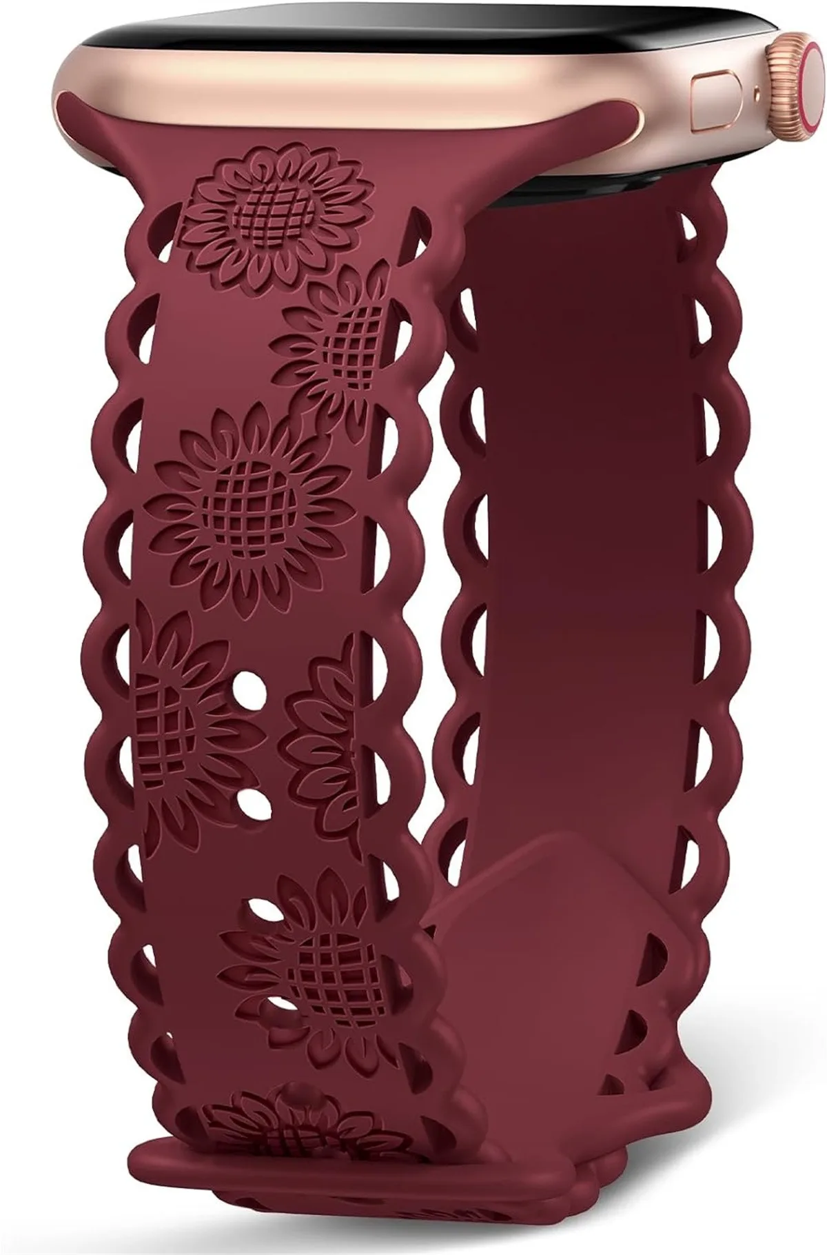 Silicone Watch Band For Smartwatch Sporty Comfortable Strap_voghion.com