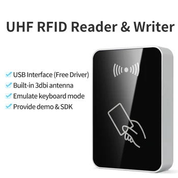 UHF RFID ISO18000-6C EPC C1GEN2 FD-603 라벨 및 카드 판독, 기록 살인 잠금, 자유 소프트웨어 포함, 860-960Mhz