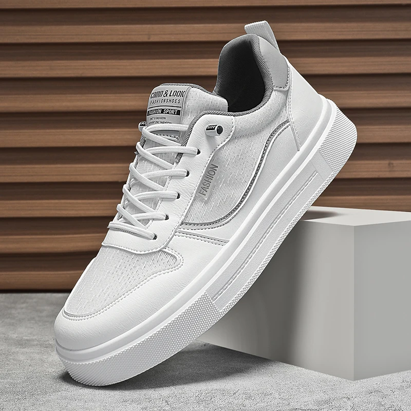 Scarpe da skate estive da uomo in mesh traspirante_voghion.com