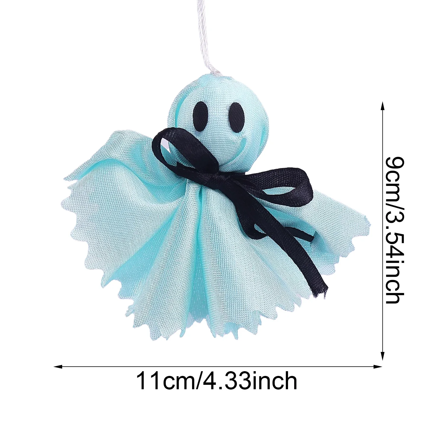 Cute Halloween Ghost Hanging Ornaments Rustic Cloth Ghosts Decor for Party Yard Tree