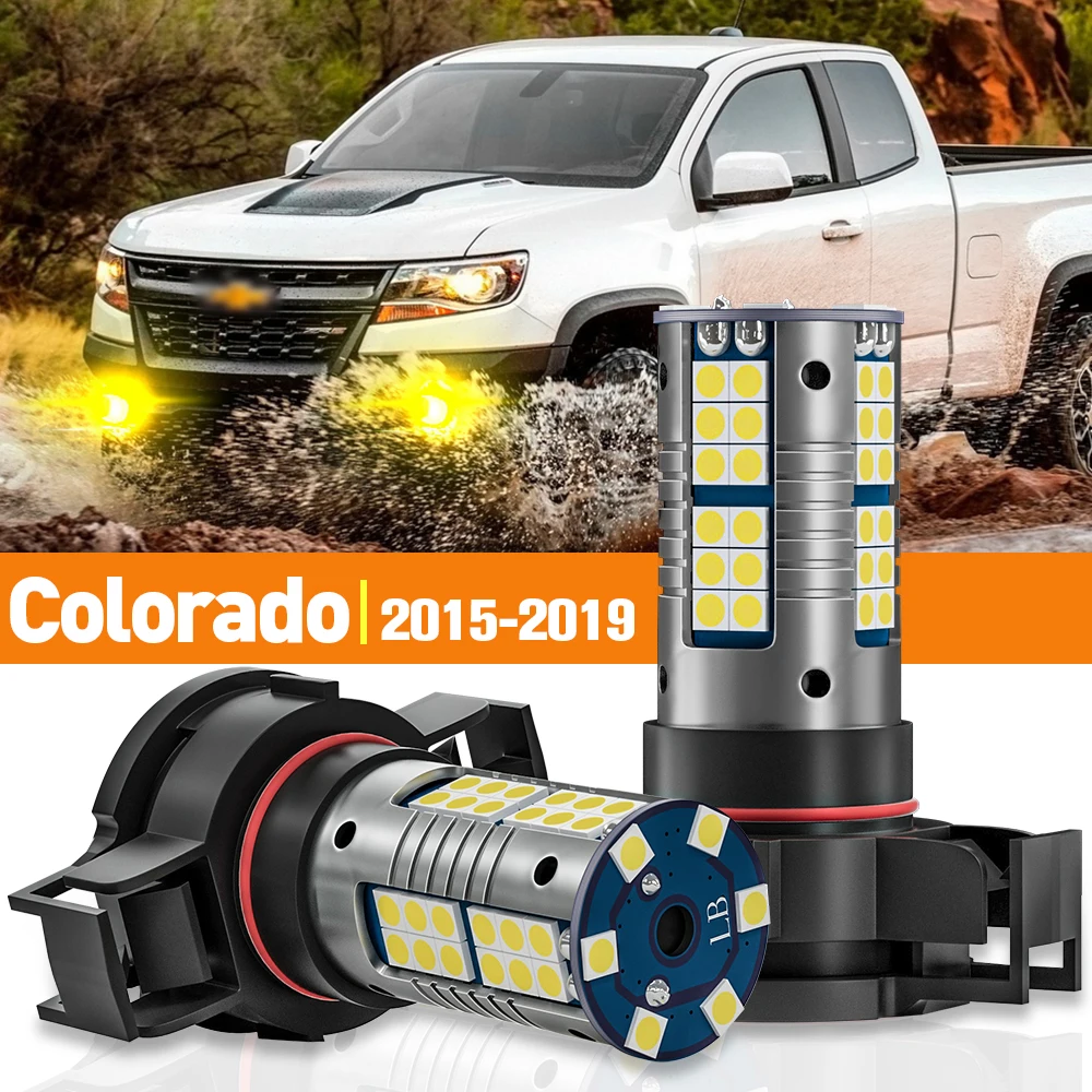 

2pcs LED Fog Light For Chevrolet Colorado 2015-2019 2016 2017 2018 Accessories Canbus Lamp