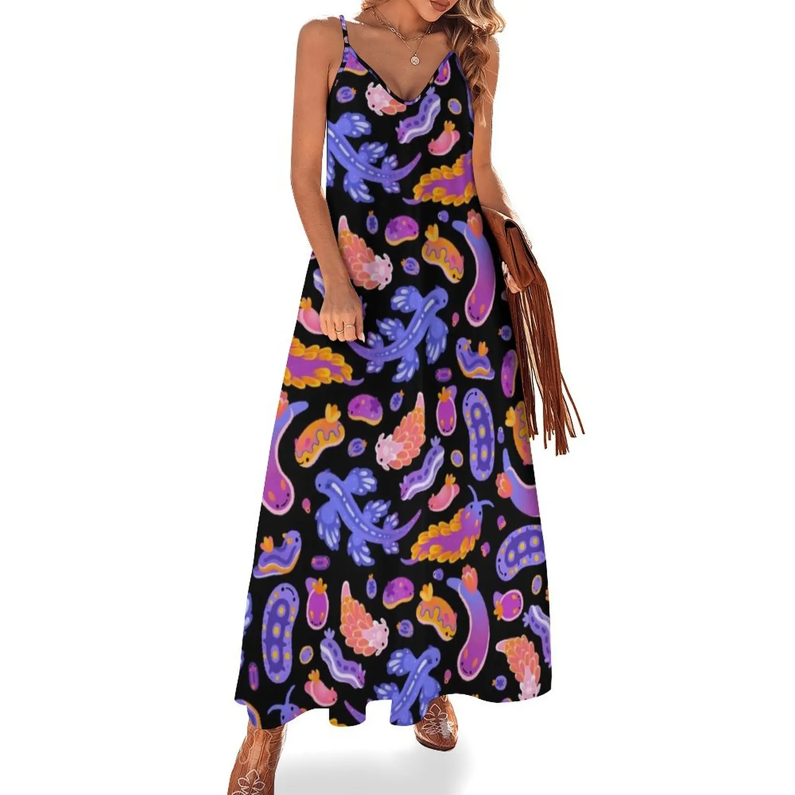 

Sea slug Sleeveless Dress dresses for official occasions women's luxury party dress womens clothing