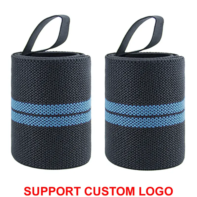 1 Pair Wristband Wrist Support Brace Straps Extra Strength Weight Lifting Wrist Wraps Bandage Fitness Gym Training Custom Logo - Image 17