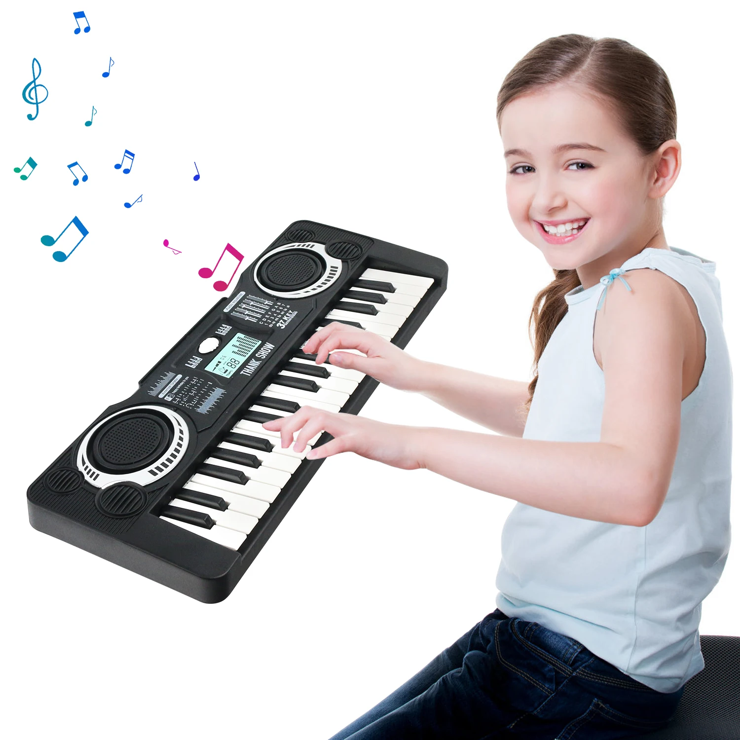 37 key electronic piano early education puzzle music enlightenment toy for beginners in children 4