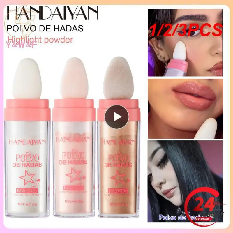 1/2/3 шт., пудра-Хайлайтер для лица